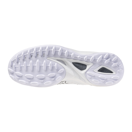 Mizuno Wave Leopardus Hockey Shoes White/Metallic Grey 2026/2027