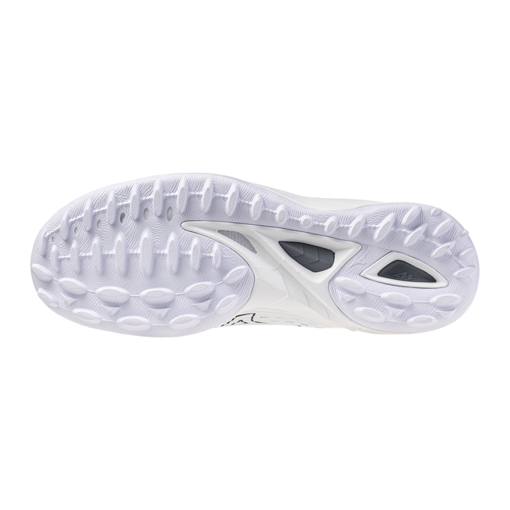 Mizuno Wave Leopardus Hockey Shoes White/Metallic Grey 2026/2027
