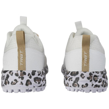 Brabo Tribute Hockey Shoes White/Gold/Leopard + Slides 2026/2027