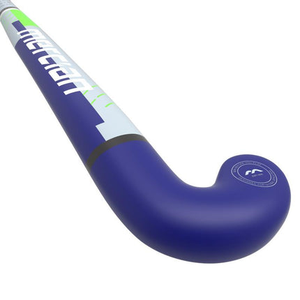 Mercian Genesis CF25 Pro Bend Junior Hockey Stick Grey/Blue 2025