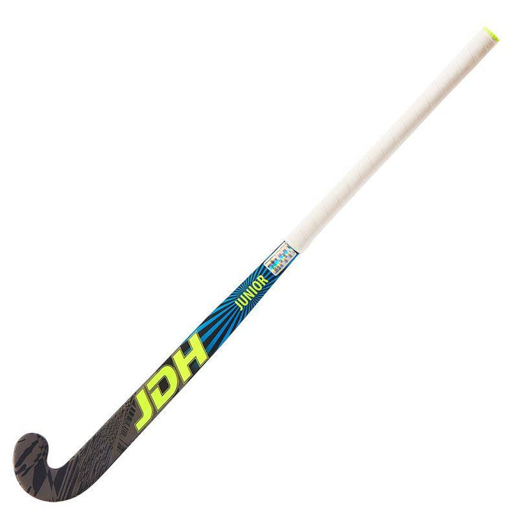 JDH Junior Ultra Yellow Mid Bow Composite Hockey Stick 2019
