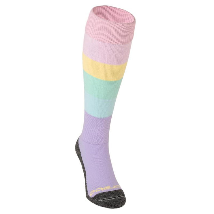 Brabo Full Hockey Socks Rainbow Pastel