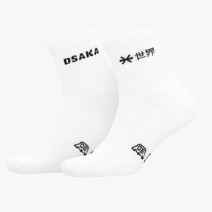 Osaka Short Duo Sports Socks - White