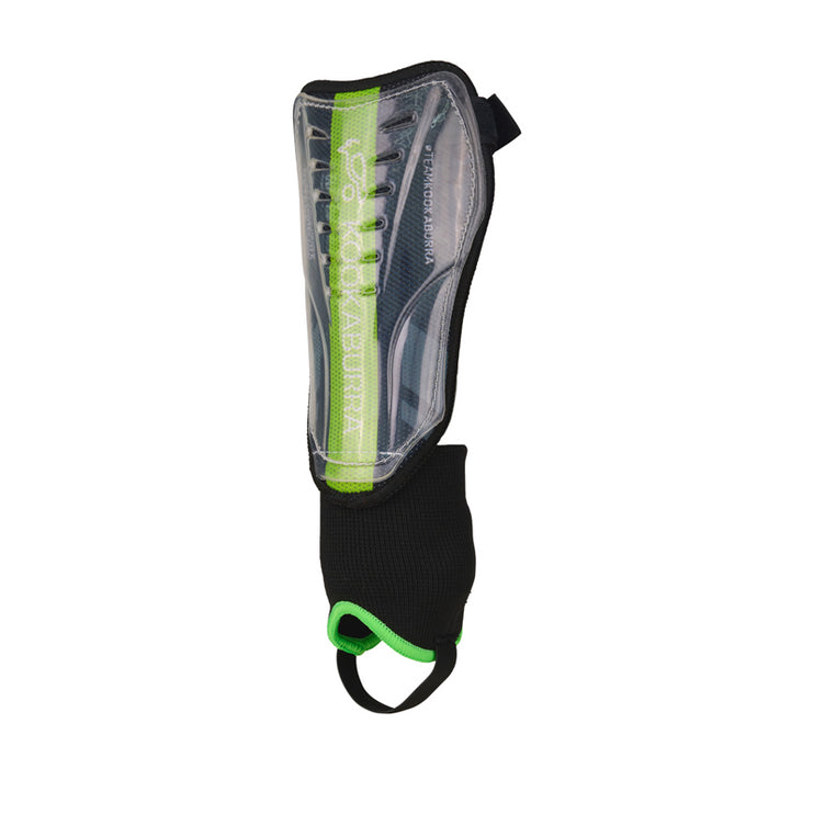 Kookaburra Octane Hockey Shinguards Black/Lime 2025