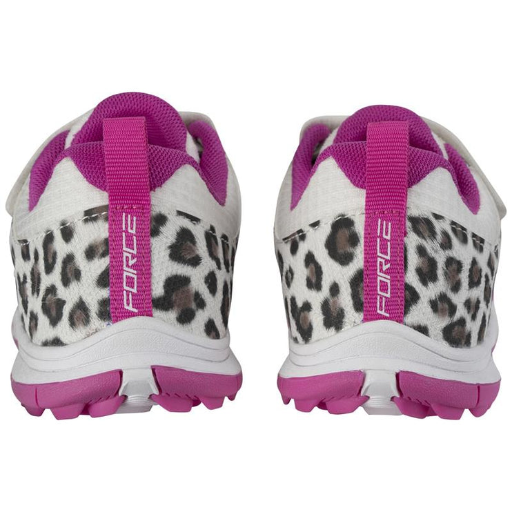 Brabo Force Velcro Junior Hockey Shoes Leopard/Pink 2026/2027