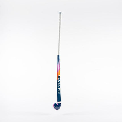 Grays Riptide Ultrabow MC Junior Wooden Hockey Stick Pink/Blue 2024