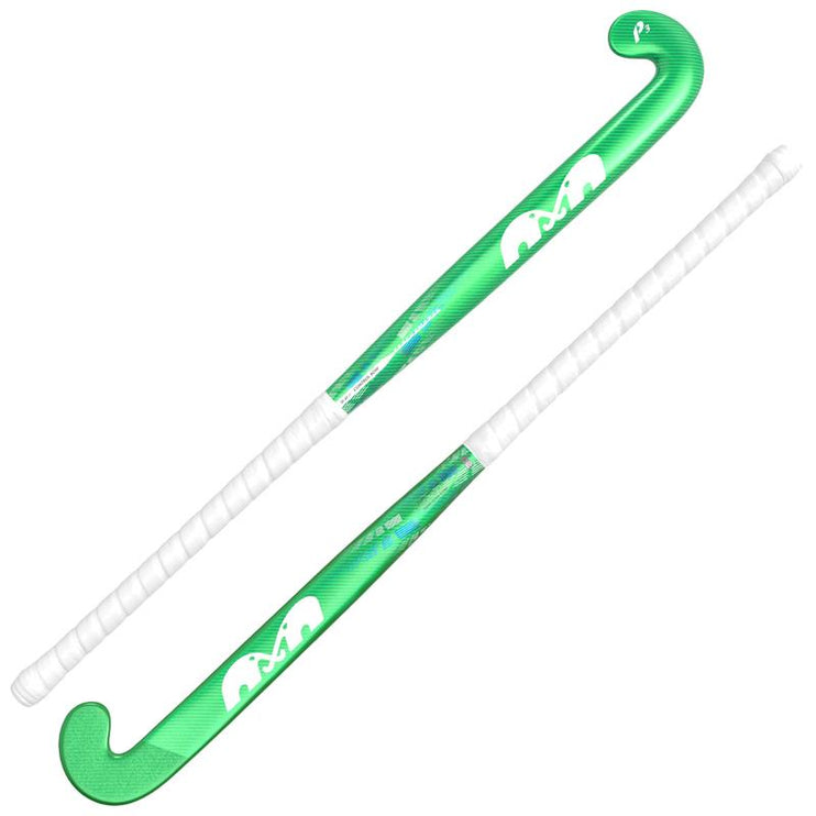 TK P3 Control Bow Hockey Stick Green/Pearl 2025