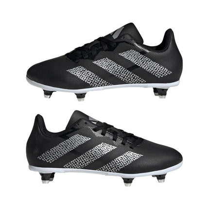 Adidas Rugby Junior SG Rugby Boots Black/White