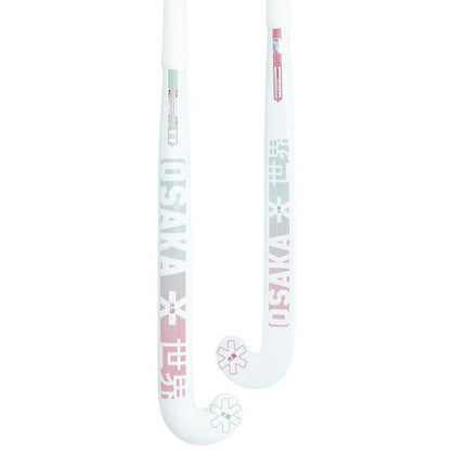 Osaka Vision 10 Grow Bow Junior Hockey Stick Red/Green 2024