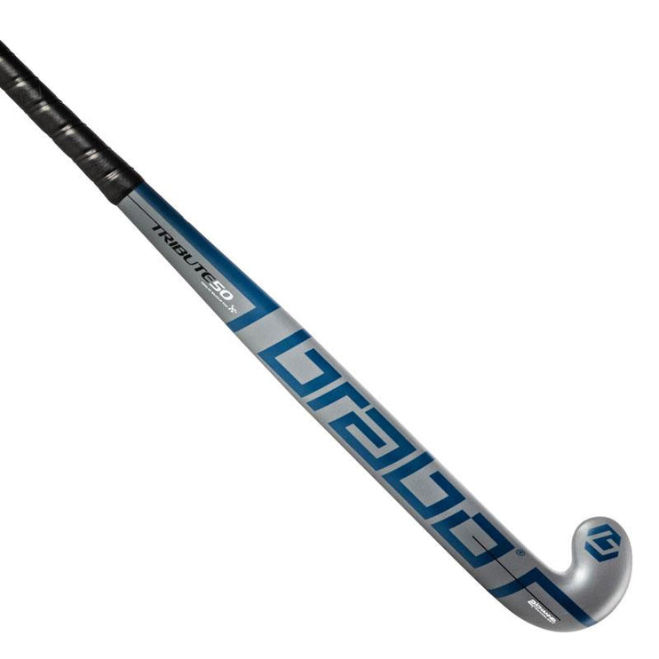 Brabo Tribute 50 CC Hockey Stick Grey/Navy 2024