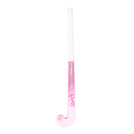 Kookaburra Neon Pink Junior Wooden Hockey Stick 2025