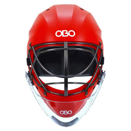 OBO ABS Helmet + Throat Protector - Red