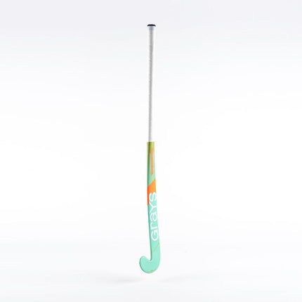 Grays 700i Dynabow Wooden Indoor Hockey Stick Mint/Gold 2025/2026