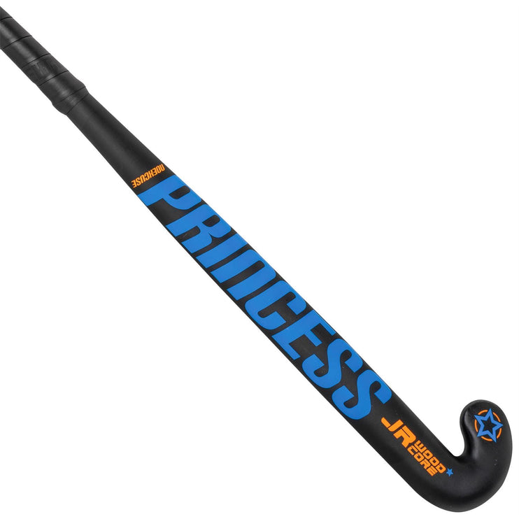Princess Woodcore Black/Blue Junior Hockey Stick 2022