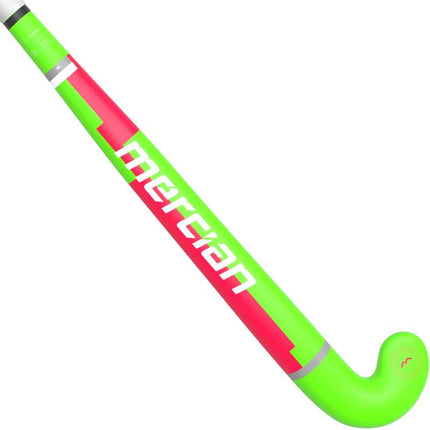 Mercian Genesis Wood 1 Junior Hockey Stick Green/Rubine 2025