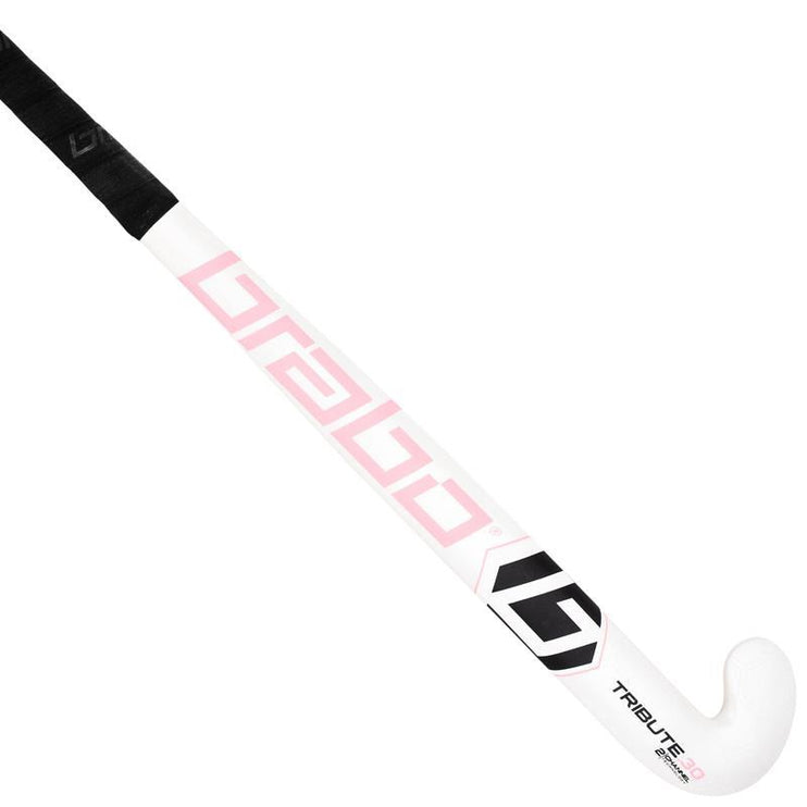 Brabo IT TC-30 CC White/Pink Junior Indoor Hockey Stick 2022