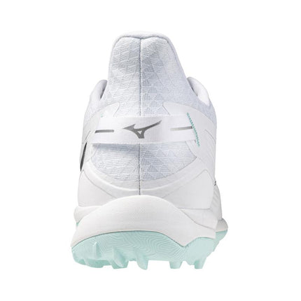 Mizuno Wave Leopardus Hockey Shoes White/Blue Tint 2025