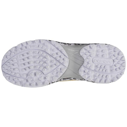 Brabo Tribute Hockey Shoes White/Gold/Leopard + Slides 2026/2027