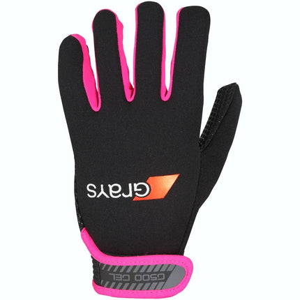Grays G500 Gel Black/Pink Full Gloves