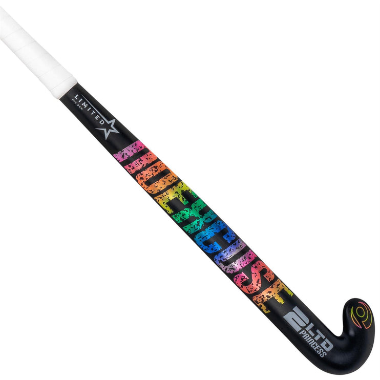 Princess No Excuse Ltd 1 MB Rainbow Leopard Composite Hockey Stick 2022 #36.5 inch #Extra Light