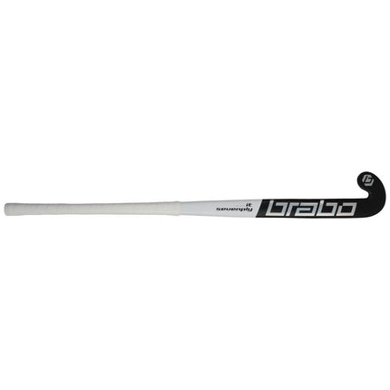 Brabo IT Sevenply Black/White Wooden Indoor Hockey Stick 2026/2027