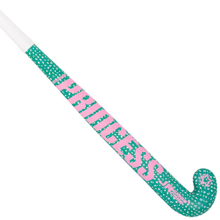 Princess Woodcore Aqua/Soft Pink Junior Hockey Stick 2022