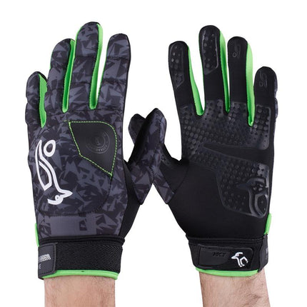 Kookaburra Clone Hockey Glove Grey/Lime