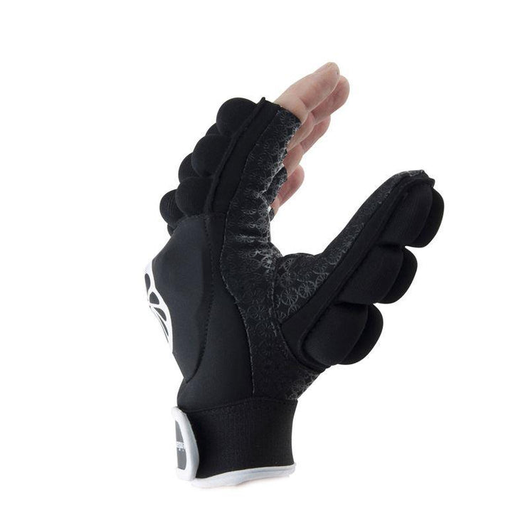 The Indian Maharadja Shell/Foam Half Glove Black Left Hand 2023