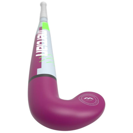 Mercian Genesis CF25 Pro Bend Junior Hockey Stick Grey/Purple 2025