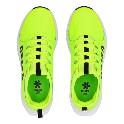 Osaka Furo Play Junior Hockey Shoes Fluorescent Lime 2025