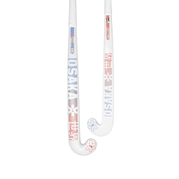 Osaka Vision WG White Grow Bow Junior Wooden Hockey Stick 2024