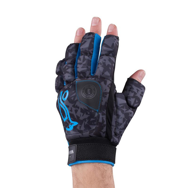 Kookaburra Spirit Plus Hockey Glove Grey/Blue