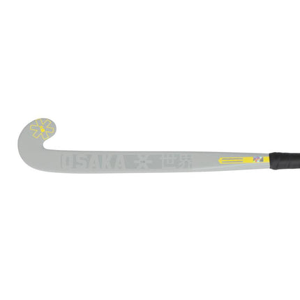 Osaka Vision 10 Show Bow Junior Hockey Stick Grey/Yellow 2024