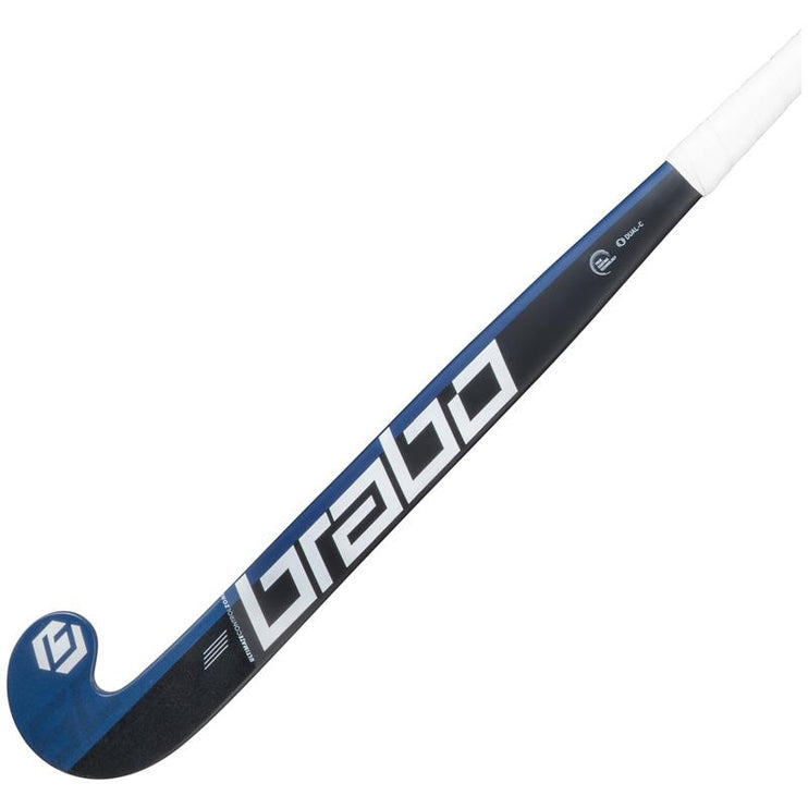 Brabo Tribute 50 LB Navy/Black Hockey Stick 2025