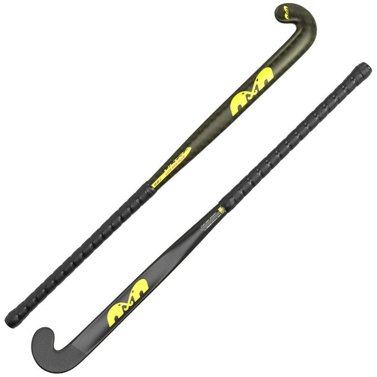 TK U2 Late Bow Plus Hockey Stick Black/Neon Yellow 2025