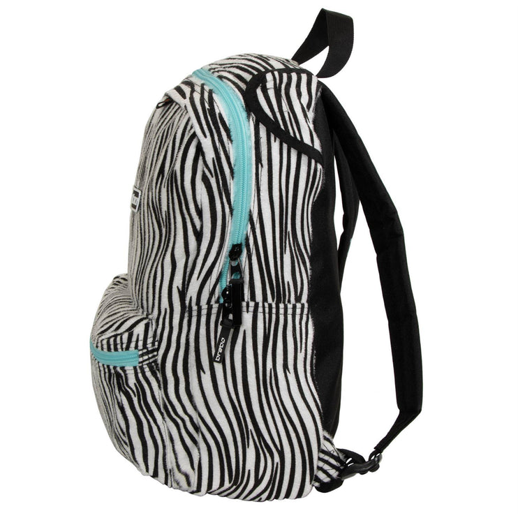 Brabo Storm Backpack Zebra/Aqua