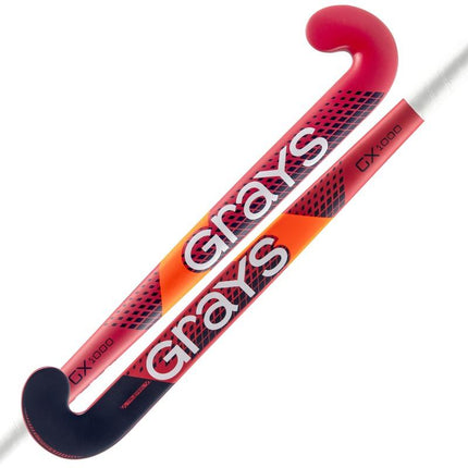 Grays GX1000 Ultrabow MC Hockey Stick Red/Navy 2024