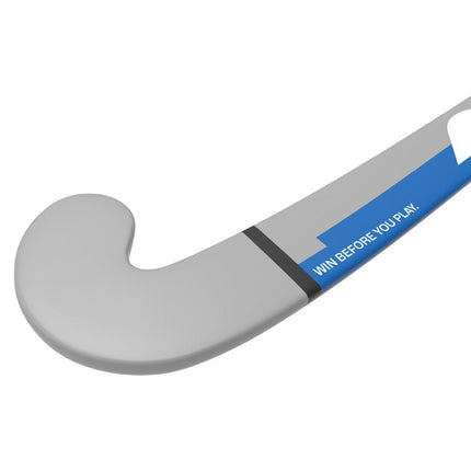 Mercian Genesis Wood 1 Plus Junior Hockey Stick Grey/Blue 2025