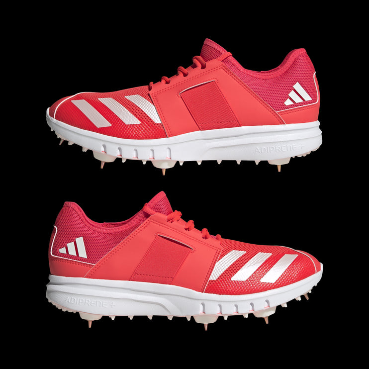 Adidas Howzat Spike Cricket Shoes Lucid Red 2025