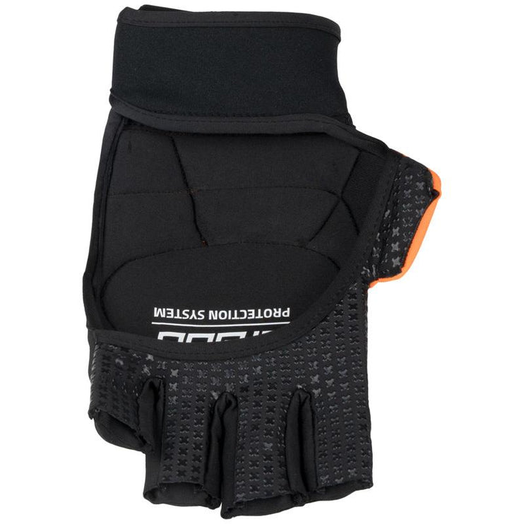 Brabo Elite Pro Player Hockey Glove w/o Thumb Orange/Black