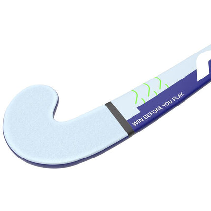 Mercian Genesis CF25 Pro Bend Junior Hockey Stick Grey/Blue 2025