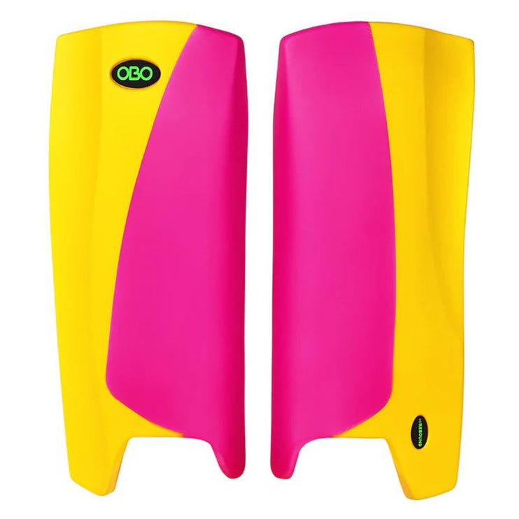 OBO Robo Hi-Rebound Legguards Pink/Yellow