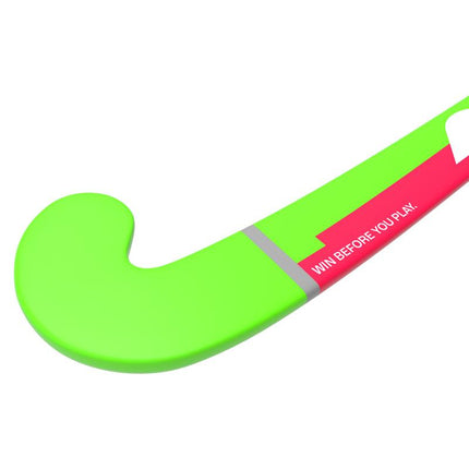 Mercian Genesis Wood 1 Junior Hockey Stick Green/Rubine 2025