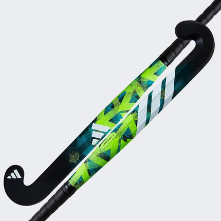 Adidas Chaosfury .6 Junior Hockey Stick Teal/Lemon 2025
