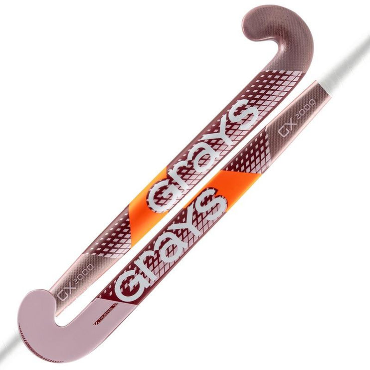 Grays GX2000 Dynabow MC Hockey Stick Red/Pink 2024