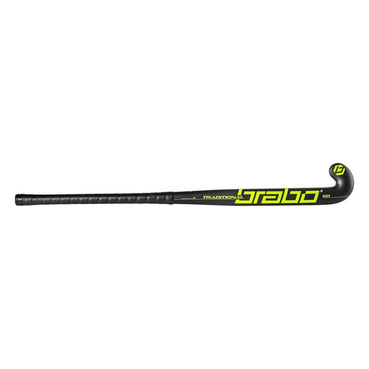 Brabo Traditional Carbon 60 CC Hockey Stick Black/Neon 2024