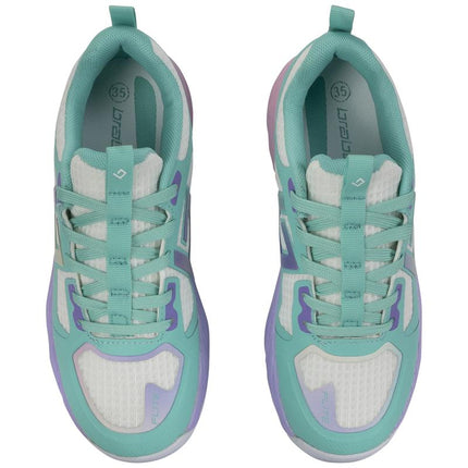Brabo Tribute Junior Hockey Shoes Aqua/Tie Dye + Slides 2026/2027