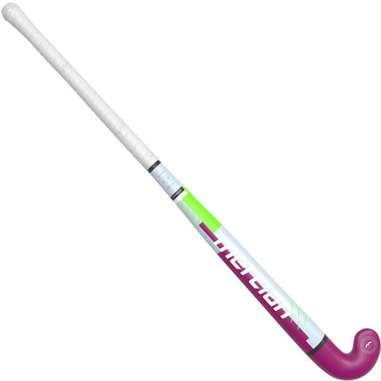 Mercian Genesis CF25 Pro Bend Junior Hockey Stick Grey/Purple 2025