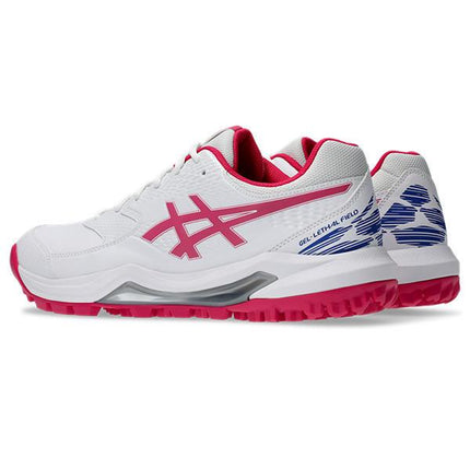 Asics Gel-Lethal Field 2 Hockey Shoes White/Bright Rose 2025