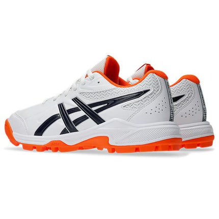Asics Gel-Peake 3 GS Junior Hockey Shoes White/Midnight 2025